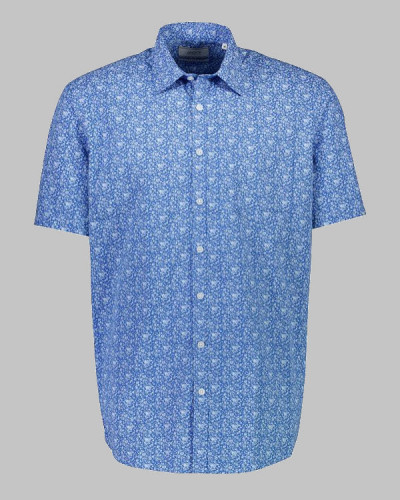 Jacks kortærmet skjorte - 3-200071 BLUE