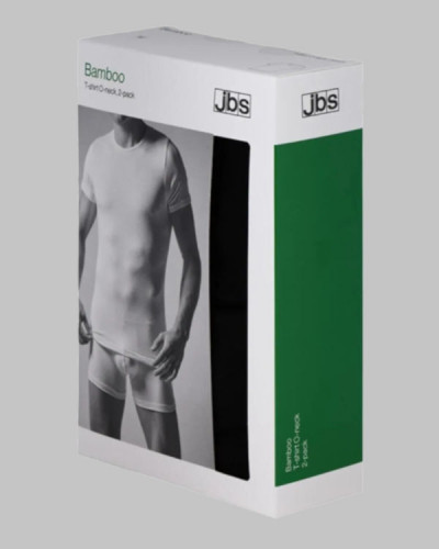 JBS - Bamboo - undertrøje m korte ærmer 2 pak kasse