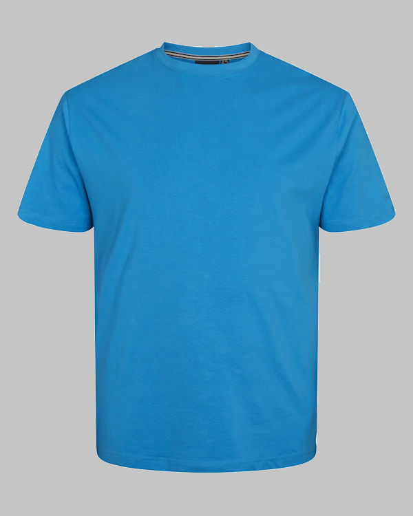North T-shirt med rund hals - Kobolt blå