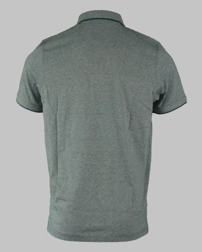 Roberto Jeans Polo shirt - Dusty Green lynlås